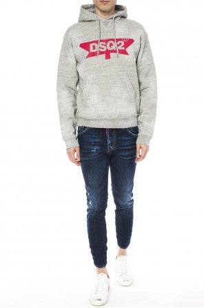 Bluza z nadrukowanym logo, zdjęcie 2 Bluza z nadrukowanym logo od Dsquared2